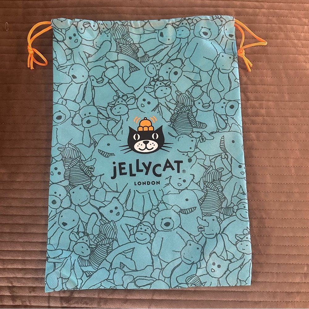 Jellycat London Blue Drawstring Dust Bag